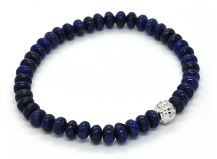 Stone Monkey Bracelet - Beaded Lapis bracelet