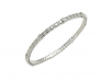 18ct White Gold Diamond Flexible Tennis Bracelet