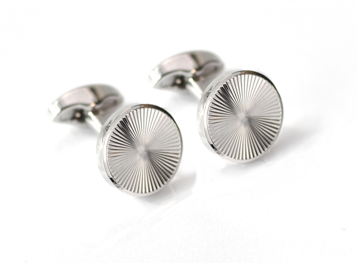Gatsby Wheel Cufflinks Babette Wasserman