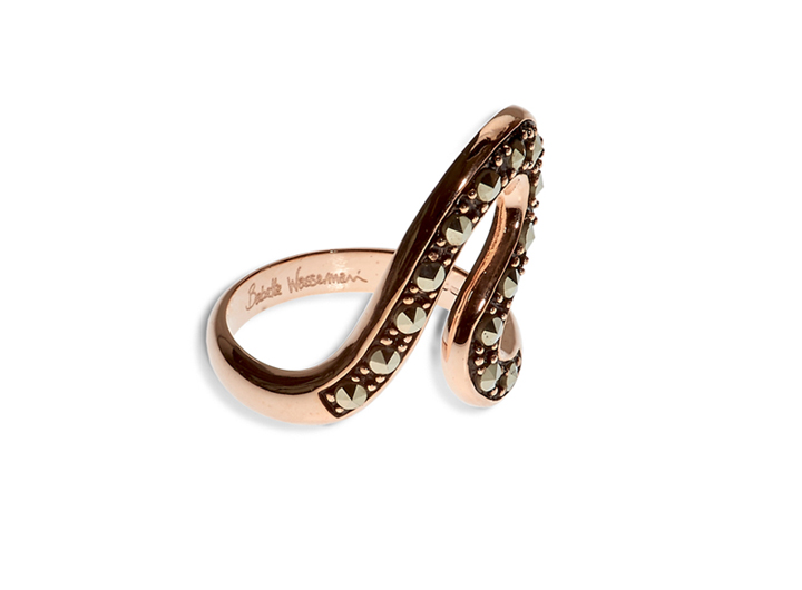 Curvy Ring Rose Gold